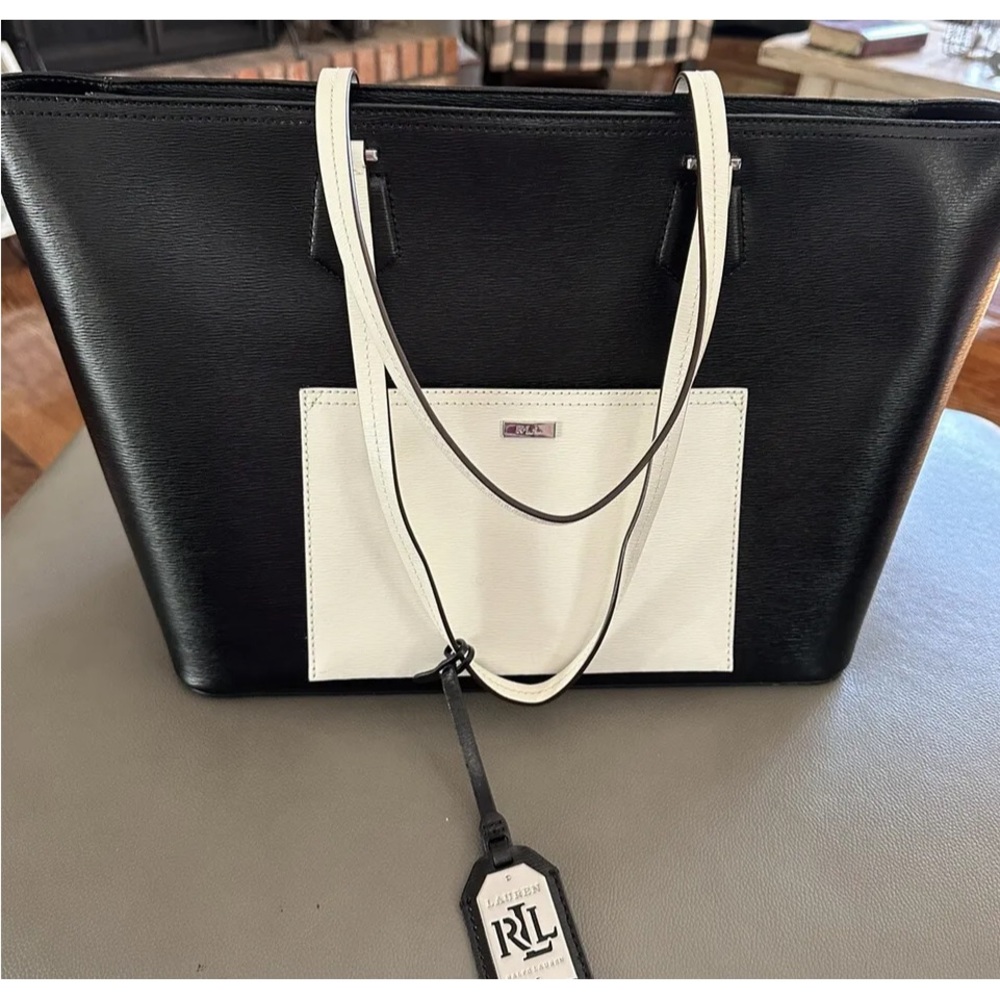 Ralph Lauren NWOT colorblocing tote